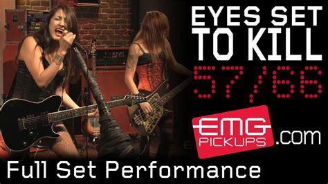 eyes set to kill plays an entire set live for emgtv youtube