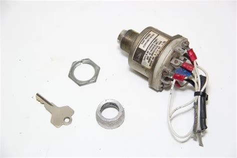 Cessna Gerdes A 510 Magneto Ignition Switch Assembly And Key Pn