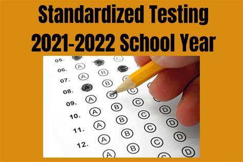 Standardized Testing 2021 2022 School Year Home School Facts