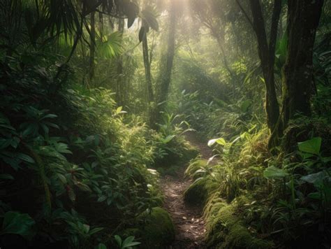 Premium Photo Enchanting Macro Photography Of Tropical Rainforests