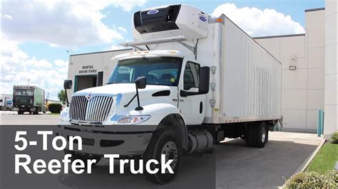5 Ton Reefer Truck International Mv Maxim Truck And Trailer Youtube