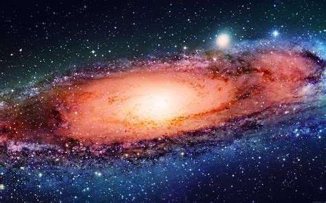 Fond Décran Galaxie Planète Espace étoiles Voie Lactée
