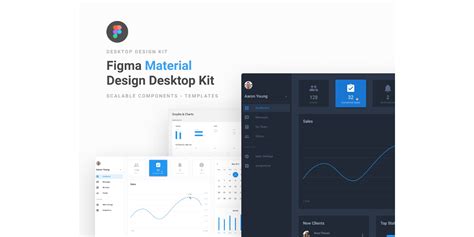 Figma Material Design Ui Kit Desktop Dashboard Community Figma
