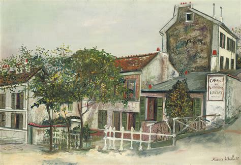 Maurice Utrillo 1883 1955 Le Lapin Agile Christies