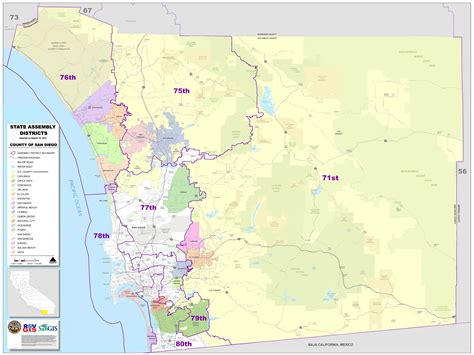 California State Assembly District Map Maps Model Online