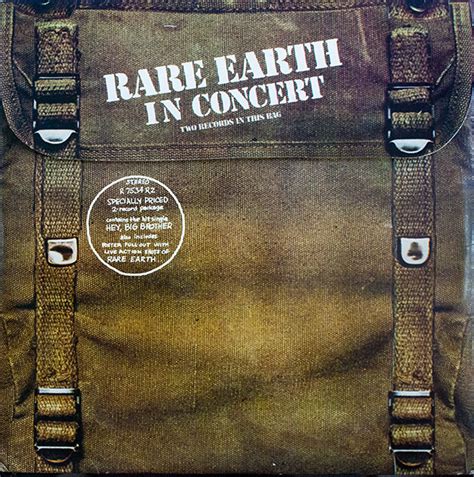 Rare Earth Rare Earth In Concert 1971 Vinyl Discogs