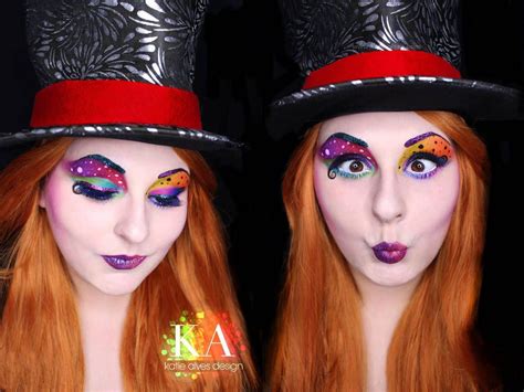 Mad Hatter Makeup W Tutorial By Katiealves Mad Hatter Makeup Mad