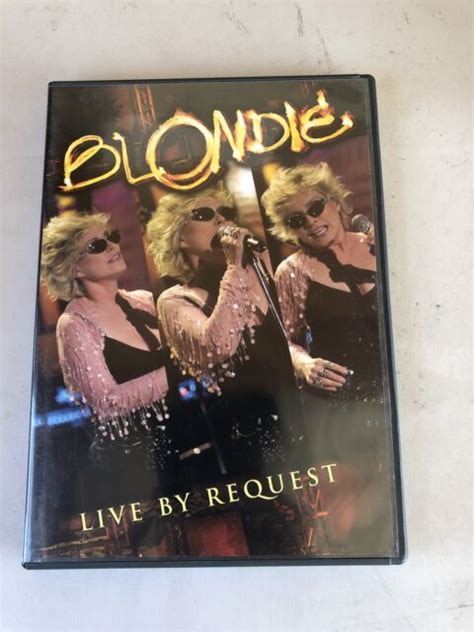 Blondie Live By Request Dvd 2004 For Sale Online Ebay