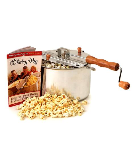 Whirley Pop™ Stovetop Popcorn Popper With Popping Kit Wind And Weather