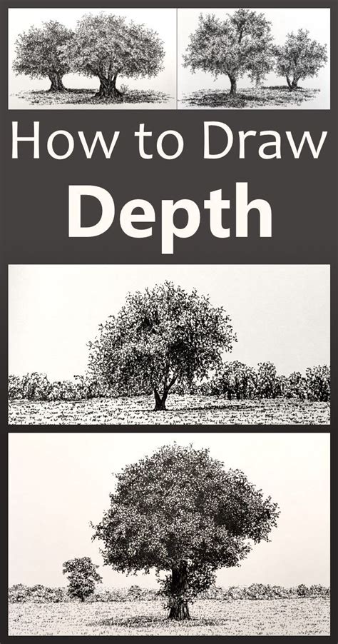 15 Realistic Ways To Add Depth To A Drawing Or A Painting Including