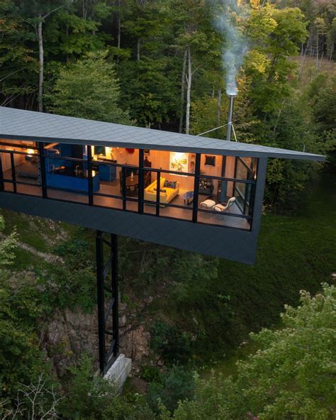 Type 7 On Instagram Cantilevered Over A Deep Ravine And Overlooking A