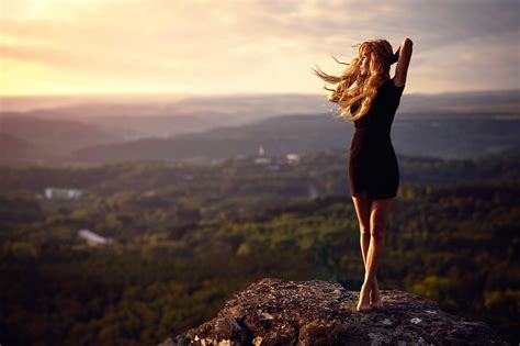 fondos de pantalla luz de sol paisaje mujeres al aire libre mujer modelo puesta de sol