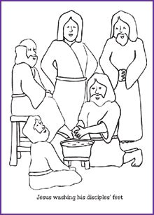 Academia hosts open access papers, serving our mission to accelerate the world's research. Jesus Washing Disciples Feet, Coloring Page - Kids Korner ...