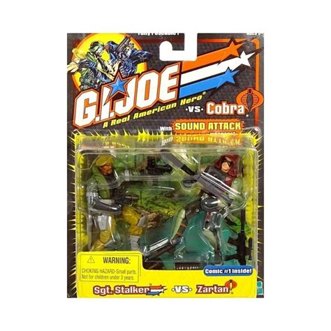 Gi Joe Sgt Stalker Vs Zartan 375 Inch Empiretoyz