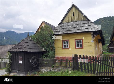 Vlkolinec Small Mountain Village In Slovakia Unesco World Heritage