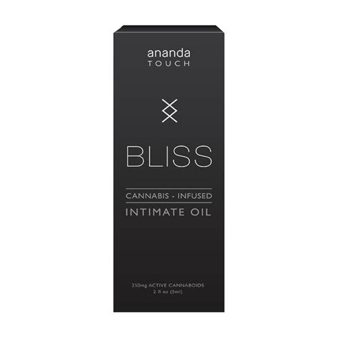 Ananda Touch Bliss Cannabis Infused Intimate Oil The Hemp Haus Wholesale