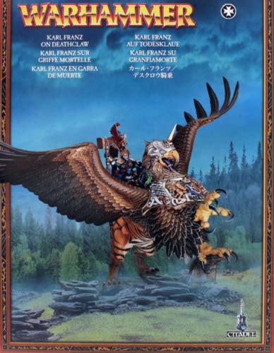 Warhammer Fantasy Griffon General Battlemage Karl Franz Empire Sigmar