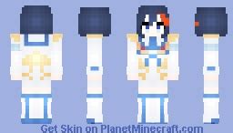 Ryuko Wearing Junketsu Kill La Kill Minecraft Skin