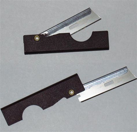 Pocket Prep Razor Surgical Prep Razor Folding Utility Knife Black