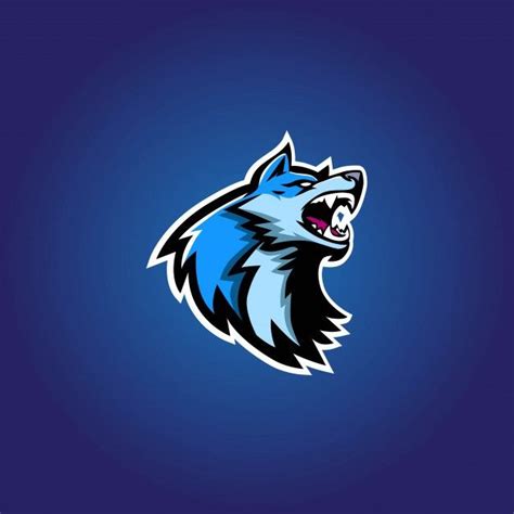 Blue Wolf Esport Gaming Logo | Logotipos retrô, Logotipo de pet, Logotipo