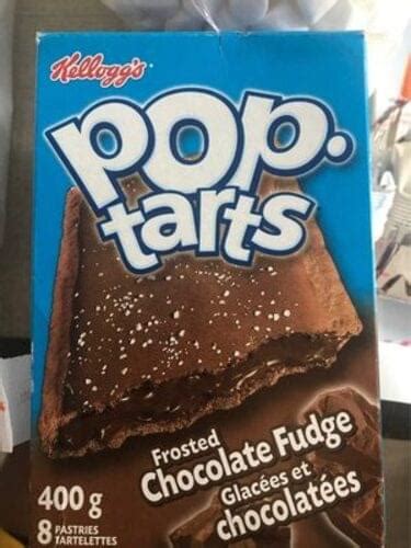kellogg s frosted chocolate fudge pop tarts pastries 50 g nutrition information innit