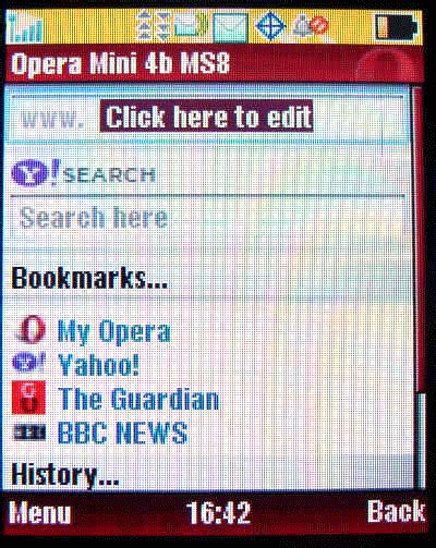 Preview our latest browser features and save data while browsing the internet. Opera Mini 4.0 (beta)