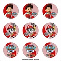 Paw Patrol Cupcake Toppers Templates | Download Hundreds FREE PRINTABLE ...