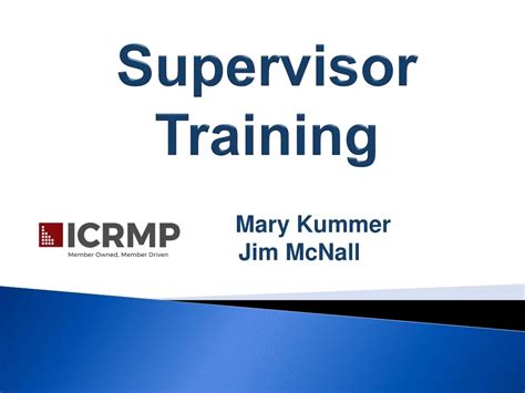 ppt supervisor training powerpoint presentation free download id 425350