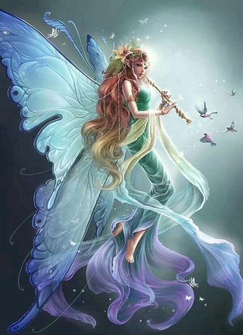 Fairy And Flute Fantasy Fairy