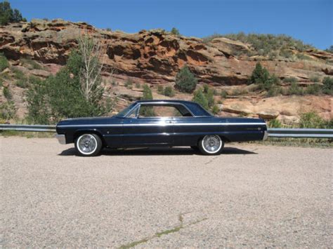 1964 Chevrolet Impala Ss Super Sport Unrestored Original Daytona Blue