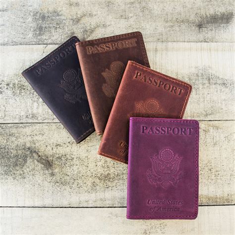 Personalized U S Passport Cover Dual Passport Holder Custom Etsy