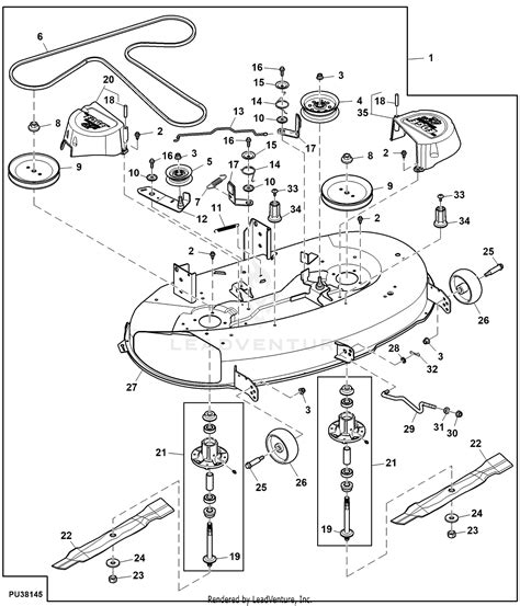 36 John Deere 42c Mower Deck Parts Diagram Wiring Diagram 2022