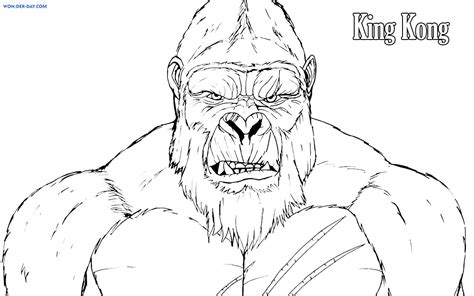 Dibujo De King Kong Gran Venta Off 50