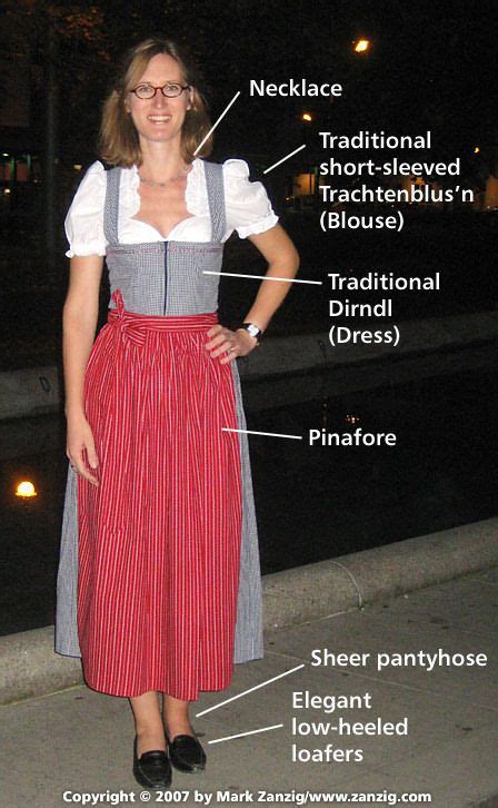 Traditional Bavarian Dress For Women For Oktoberfest Germany In 2019