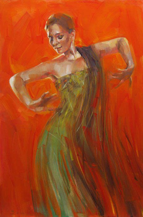 Flamenco Painting By Renaty Brzozowskiej Partage Of