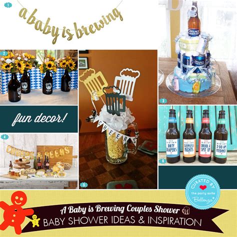 A Baby Is Brewing Beer Themed Couples Shower