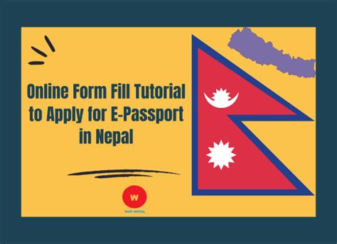 nepali passport online tutorial to apply e passport in nepal