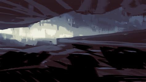 Artstation Caves Studies