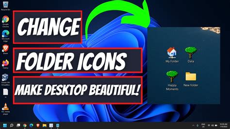 Make Desktop Beautiful Customize Folders On Windows 1110 Youtube