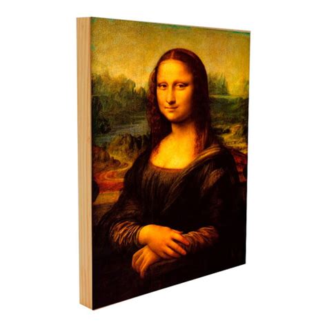 La Mona Lisa La Gioconda Sobre Lienzo Envio Gratis 50x75cm Meses