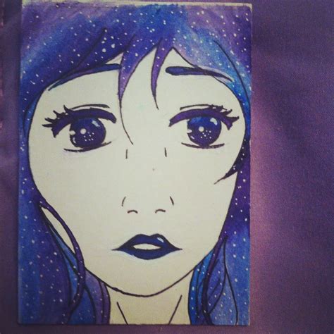 Galaxy Girl Artist Trading Card Available For Trade If Yo Flickr