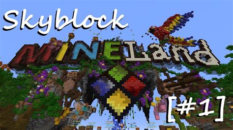 New Series Skyblock Mineland Server Minecraft Xxlozbornexx