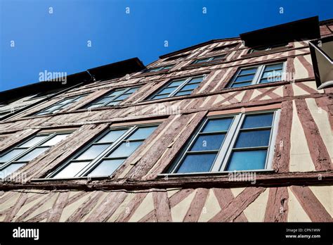 Half Timbered House In Rouen France Stock Photo Alamy