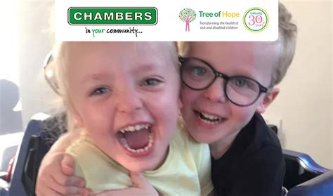 Chambers Support Lucy Johnston And The Tree Of Hope Charity