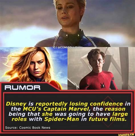 Disney is reportedly losing confidence in the MCU's Captain Marvel, the