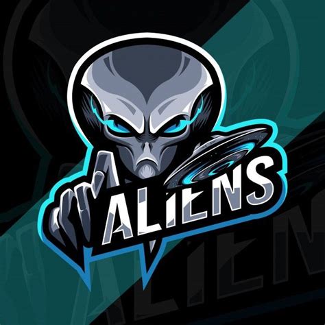 Premium Vector Aliens Mascot Logo Esport Template Design Logo