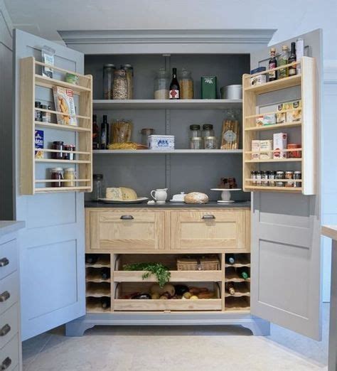 The Return Of Larder Cupboards Kitchen Larder Cupboard Pantry Design