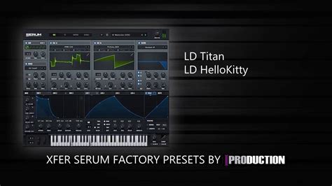 Xfer Serum Factory Presets By I Productions Youtube