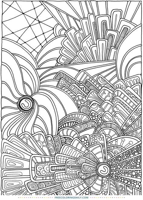 Free Abstract Pattern Coloring Page Pattern Coloring Pages Free Adult