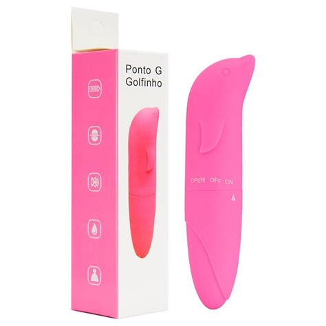 Vibrador Golfinho Toque Aveludado Sexy Import